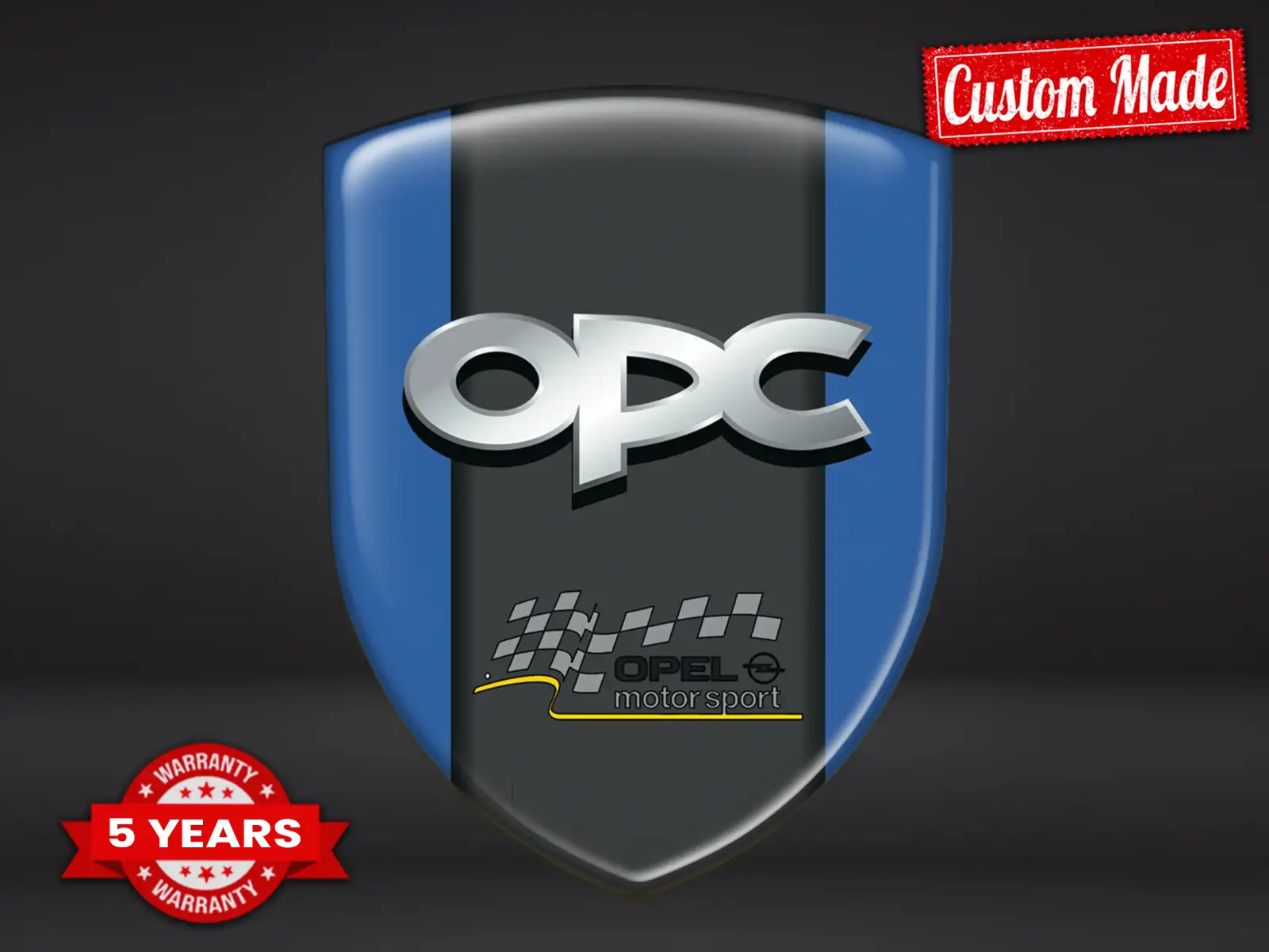 OPC Emblemas Auto Deporte Estilo Alta Calidad Moderna